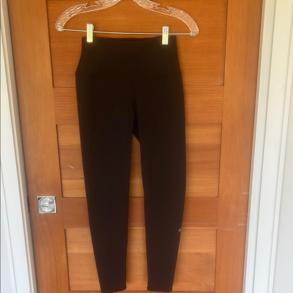 ALO Black High-Waisted Leggings